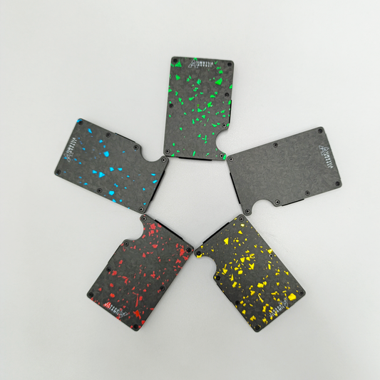 Billetera Carbono Perlada y Protección RFID