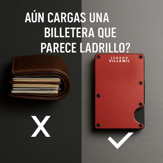 ¿Tu billetera se desgasta en meses?