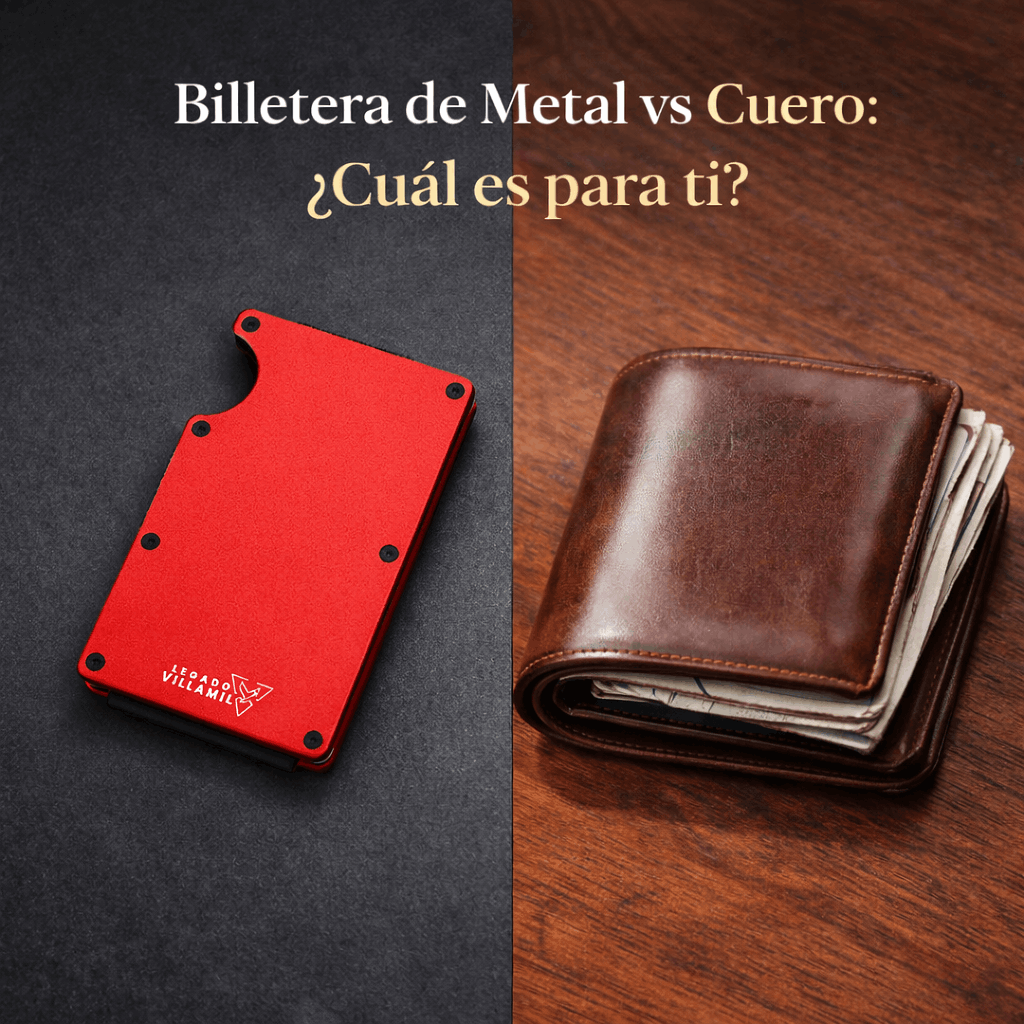 Billetera Metal VS Billetera de Cuero: Ventajas y Desventajas