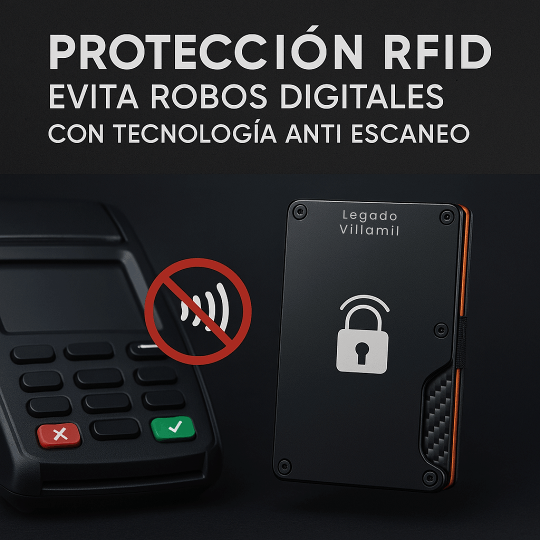 ¿Las billeteras de cuero tienen RFID (anti clonación)?