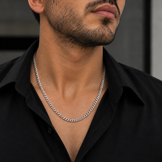 Cadena Barbada | Plata 925