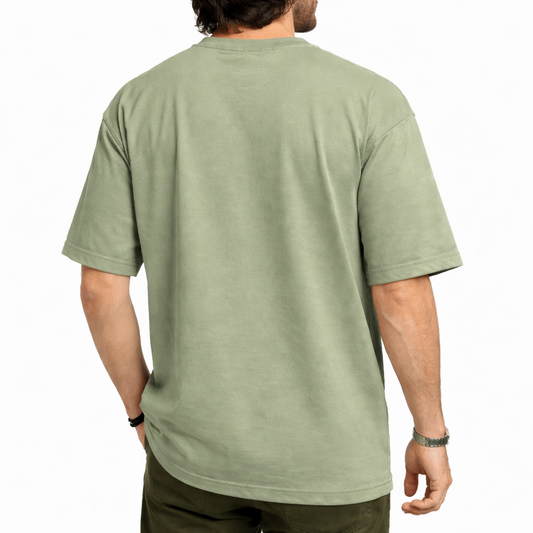 Camiseta Esmerilado Oversize | 300 Gramos