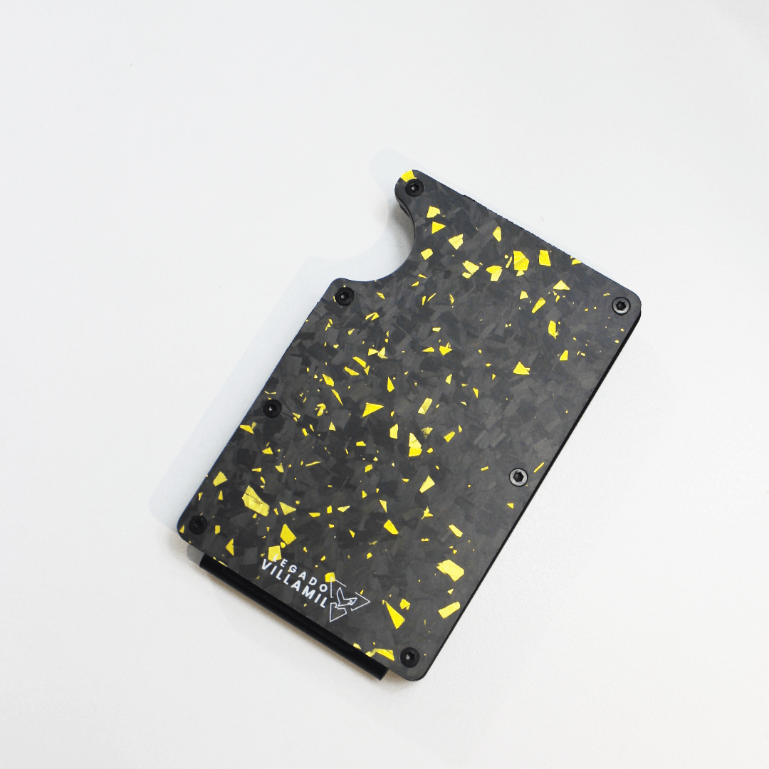 Billetera Carbono Perlada y Protección RFID