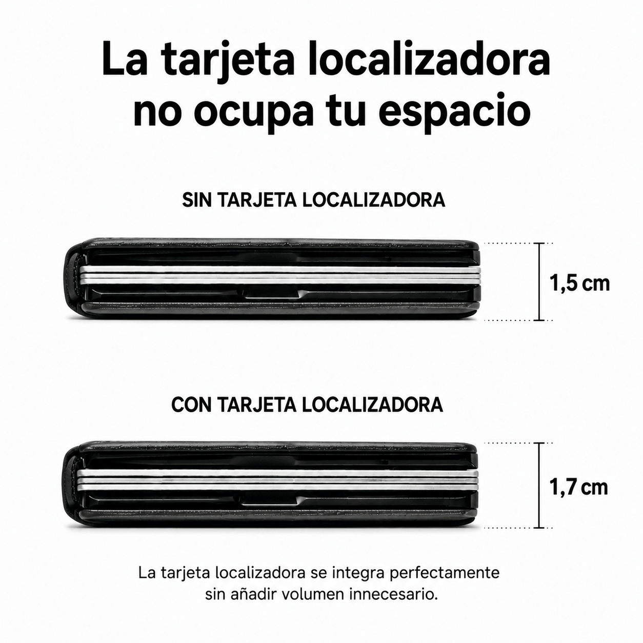 Billetera Imantada y/o Rastreable - Anti Clonación