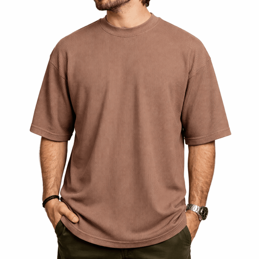 Camiseta Texturizada Oversize | 250 Gramos