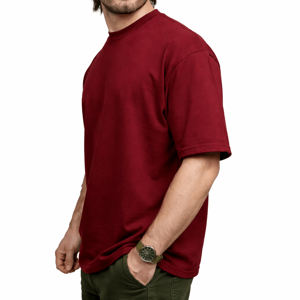 Camiseta Básica Oversize | 250 Gramos | Algodón Peruano