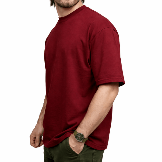 Camiseta Básica Oversize | 250 Gramos | Algodón Peruano