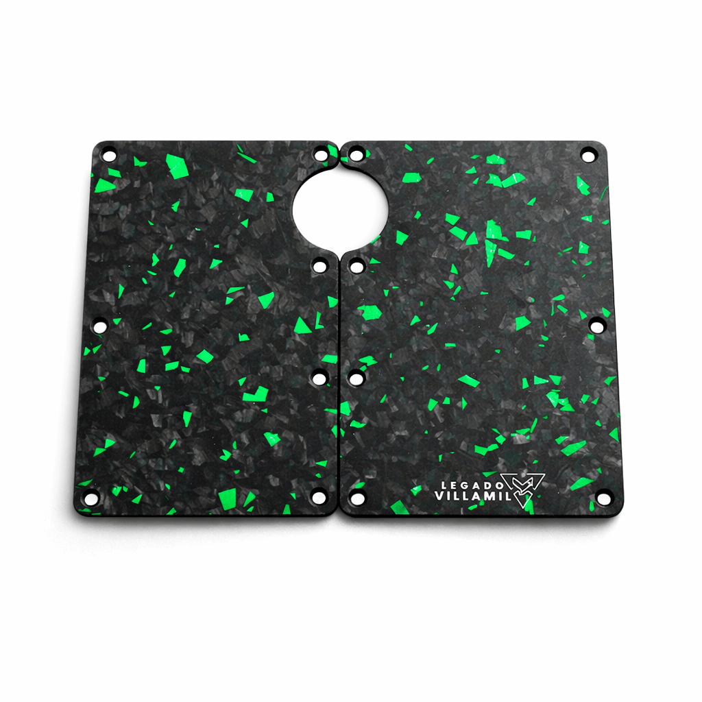 Placas intercambiables Carbono Forjado