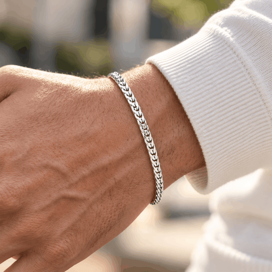 Pulso Barbada | Plata Italiana | 6,2 gr.