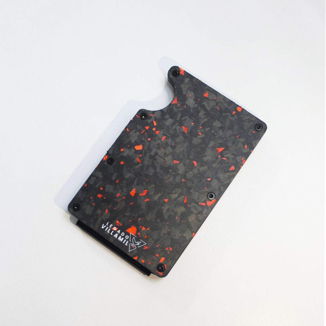 Billetera Carbono Perlada y Protección RFID