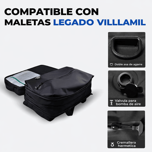 maleta-viaje-mujer-aire-caracteristicas